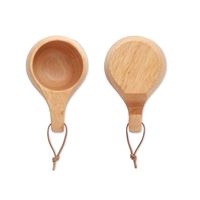 TAZZA DA ESTERNO IN QUERCIA PIENA CON CORDINO